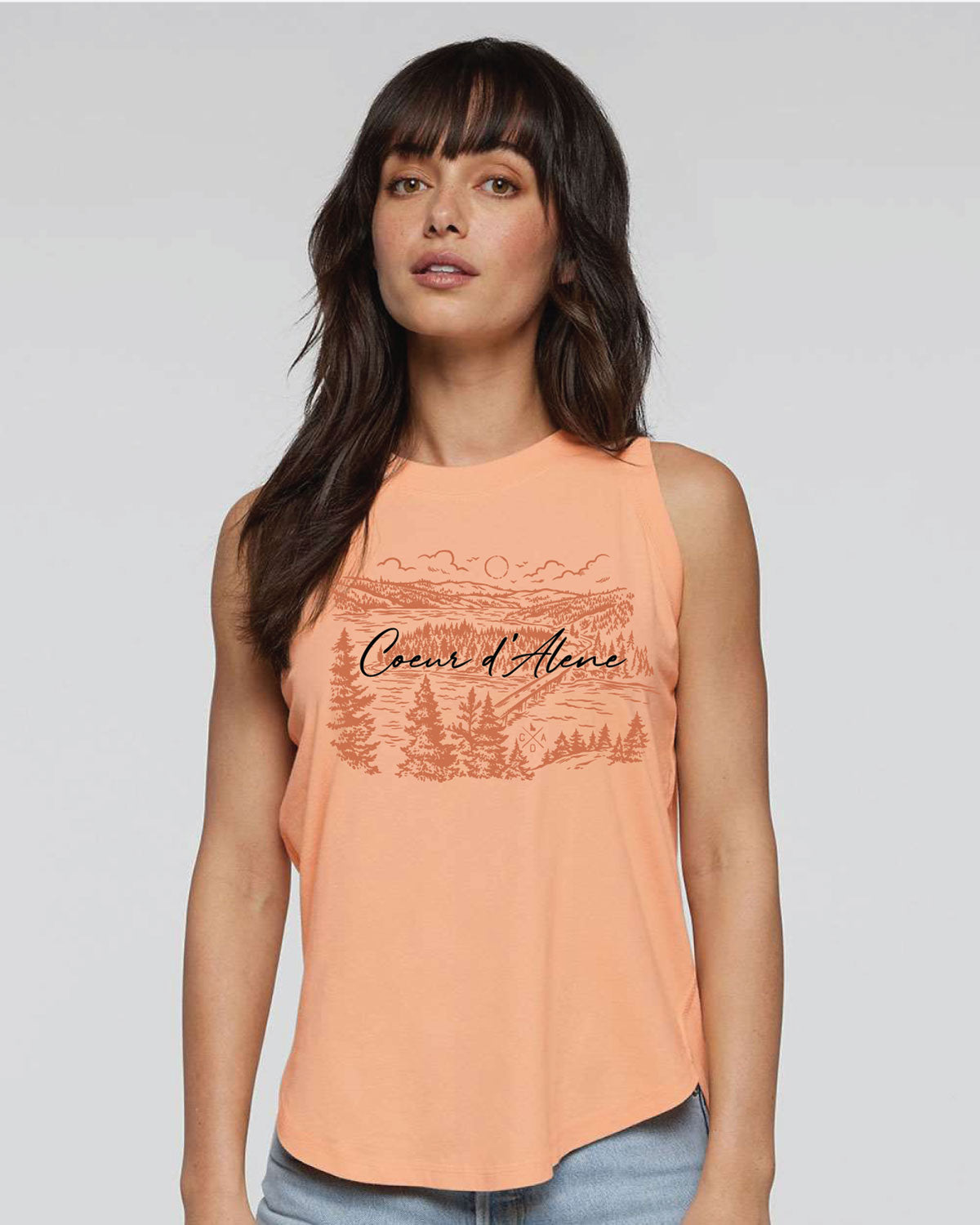 Coeur d'Alene Blue Creek Bay Women's Tank