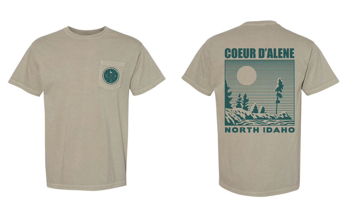 Tubbs Horizon Sandstone Pocket Tee