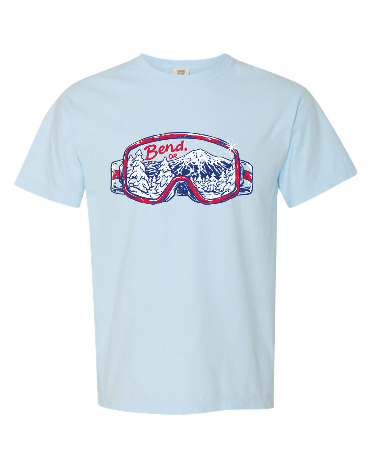 Bend Oregon Ski Googles Tee