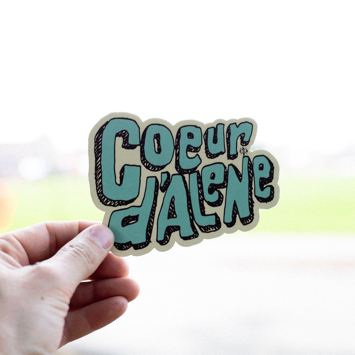 Coeur d'Alene Funk Sticker