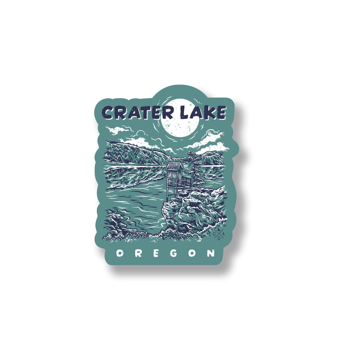 Cleetwood Cove Trail Crater Lake Sticker
