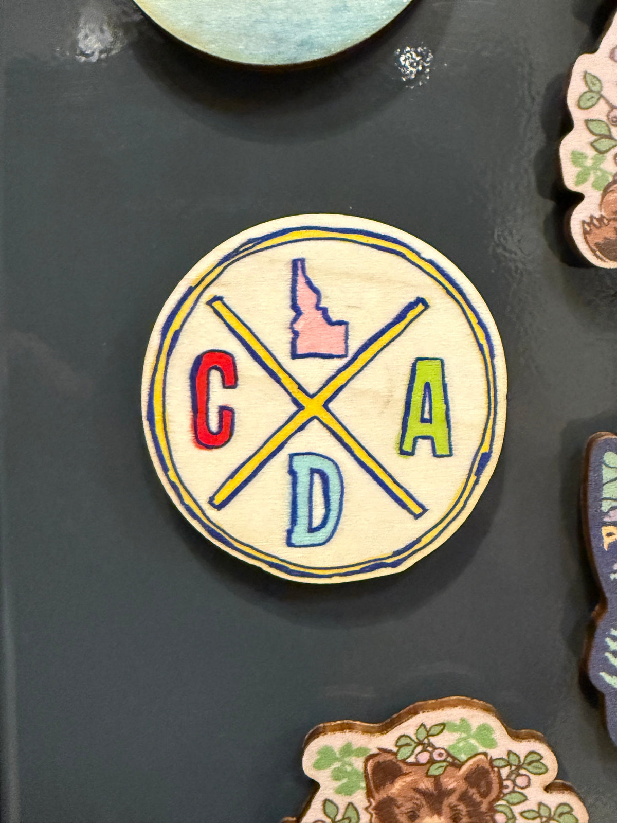 CDA Kids Logo - Wooden Magnet (Printed)