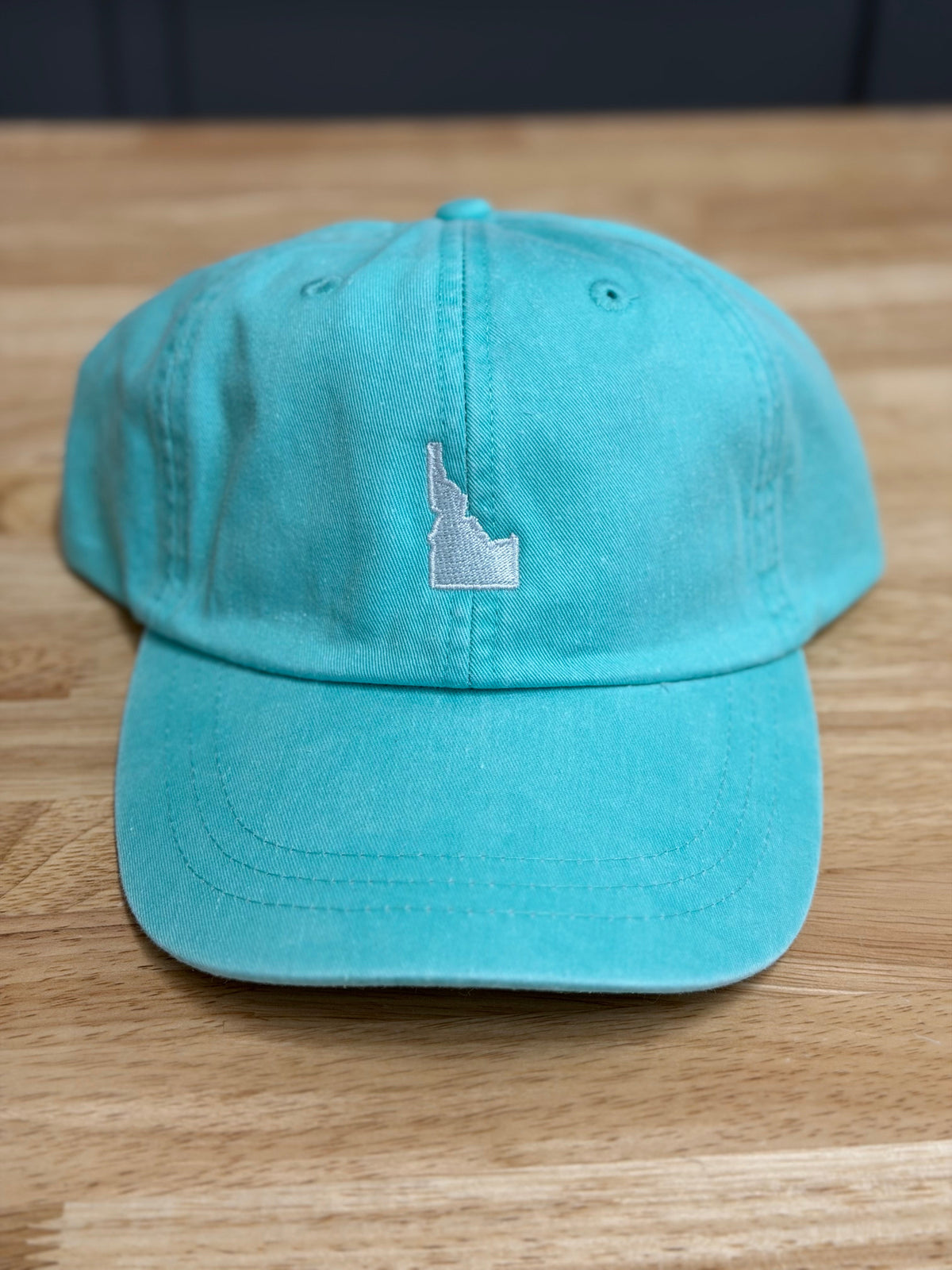 The Idaho Shape Seafoam Pigment Dyed Hat