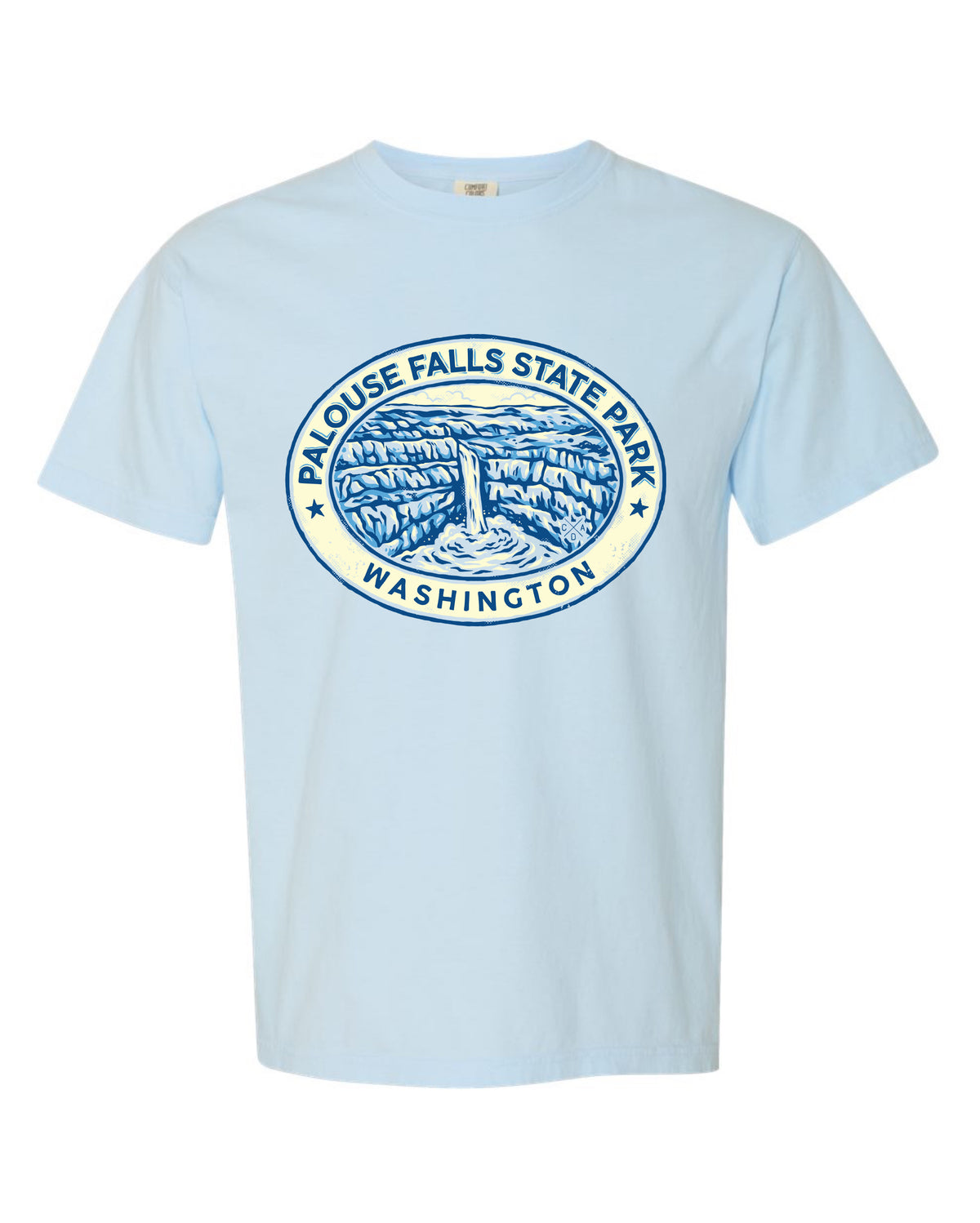 Palouse Falls Washington Chambray Tee