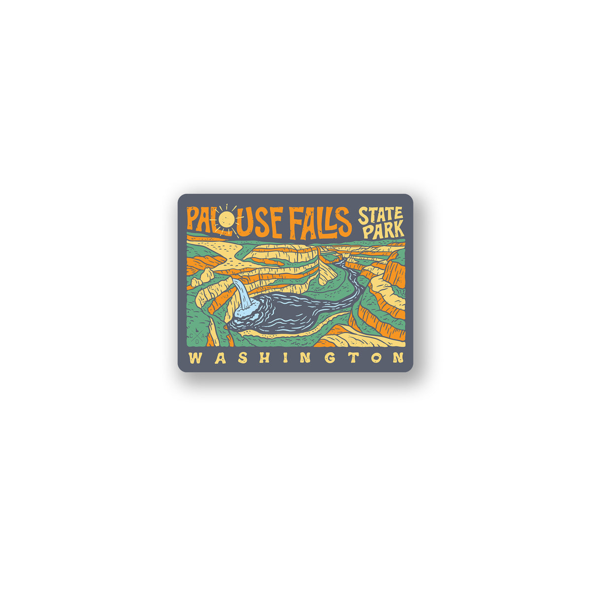 Palouse Falls State Park Sticker