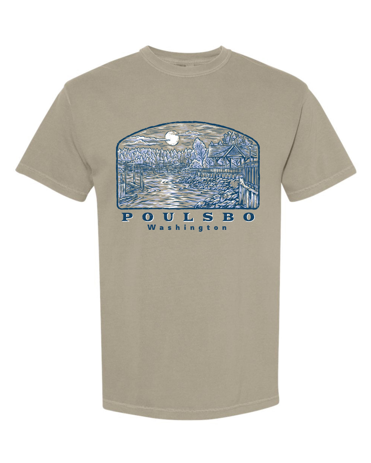 Poulsbo Liberty Bay Tee