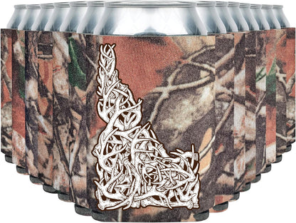 Idaho Antler Coozie (Natural Camo)