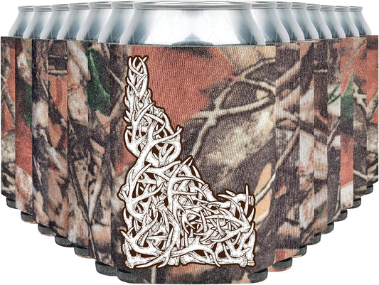 Idaho Antler Coozie (Natural Camo)