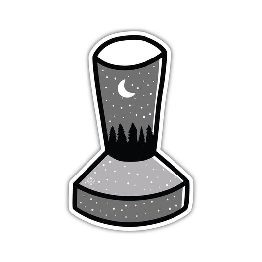 PNW Coffee Things - Tamper Sticker