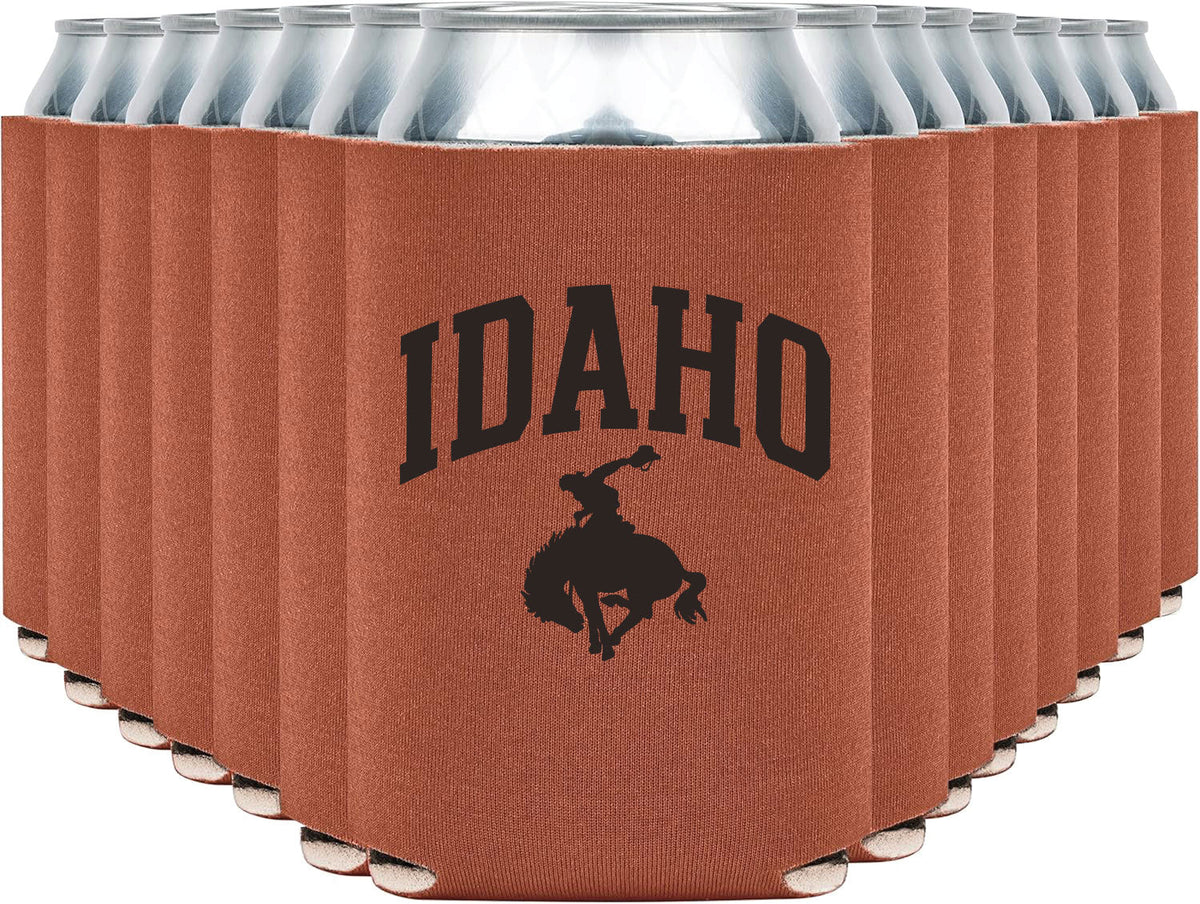 Collegiate Idaho Cowboy Coozie (Burnt Orange)