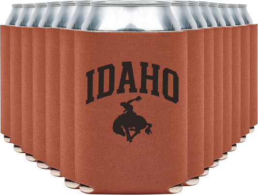 Collegiate Idaho Cowboy Coozie (Burnt Orange)
