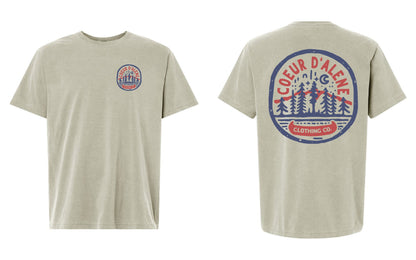 Coeur d'Alene Clothing Co Canoe Tee
