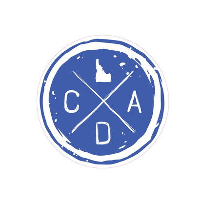 CDA Hand Drawn Circle Logo Sticker