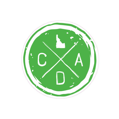 CDA Hand Drawn Circle Logo Sticker