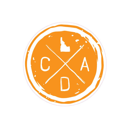 CDA Hand Drawn Circle Logo Sticker