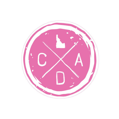 CDA Hand Drawn Circle Logo Sticker