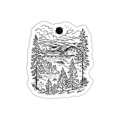 Beauty Bay Views Sticker