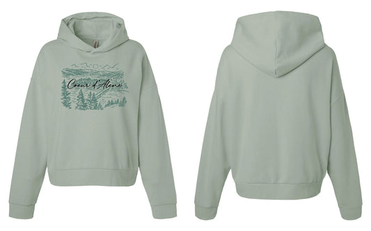 Blue Creek Bay Coeur d'Alene Women's Hoodie