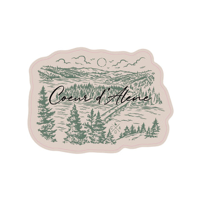 Blue Creek Bay Sticker