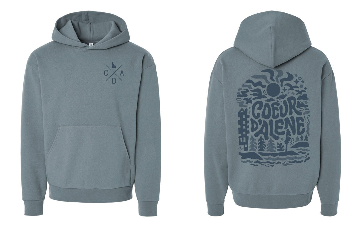 Coeur d'Alene Sunny Daze Hoodie