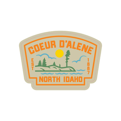 Tubbs Summer Shoreline Sticker