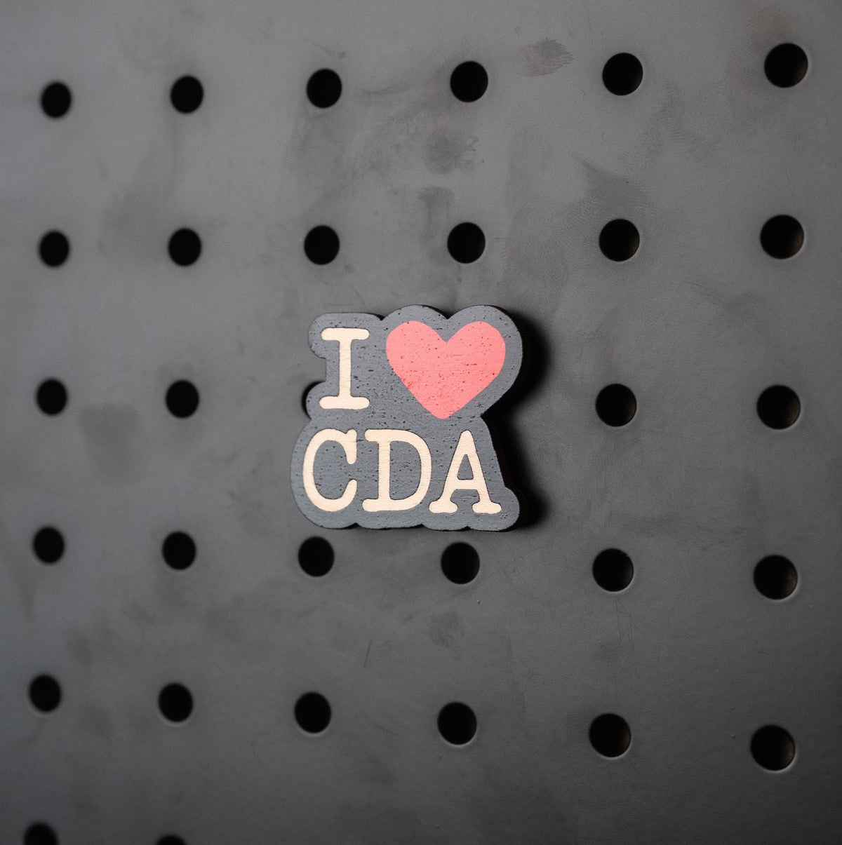 I Love CDA Wooden Magnet (Printed)