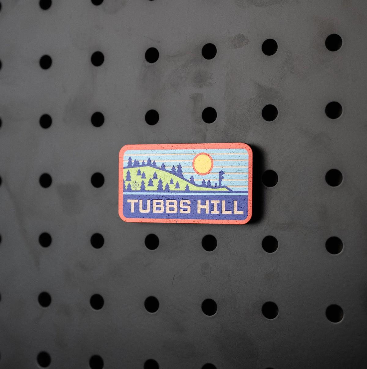 Tubbs Hill Patch 2.0 - Wooden Magnet (Printed)