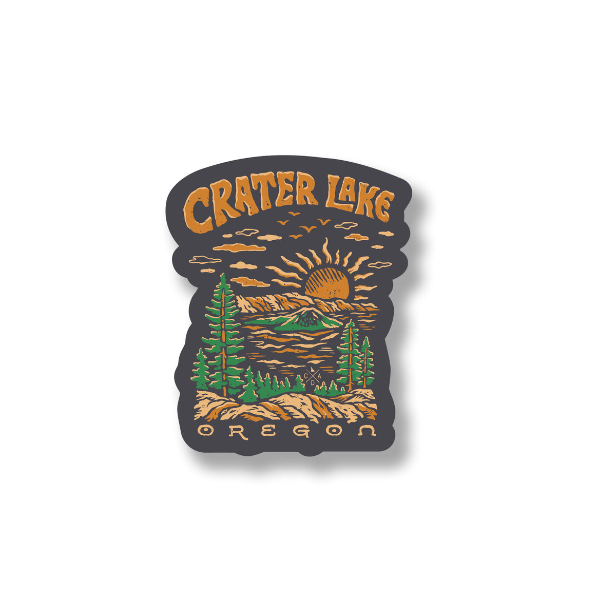 Explore Crater Lake Sticker