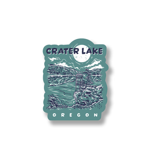 Cleetwood Cove Trail Crater Lake Sticker