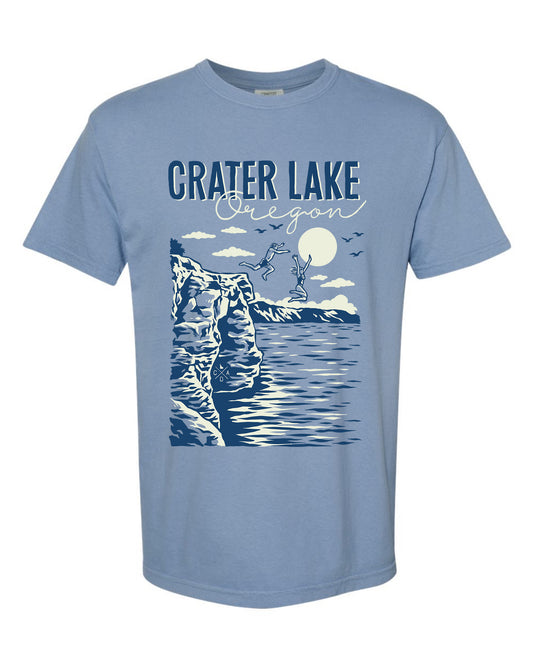 Crater Lake Cliff Jumping Tee