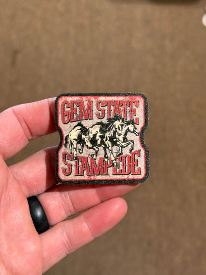 OG Gem State Stampede - Wooden Magnet (Printed)