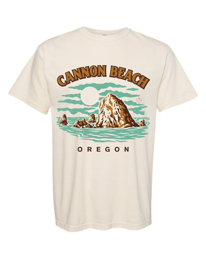 Haystack Rock Cannon Beach Tee