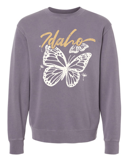Idaho Monarch Butterfly Sweatshirt
