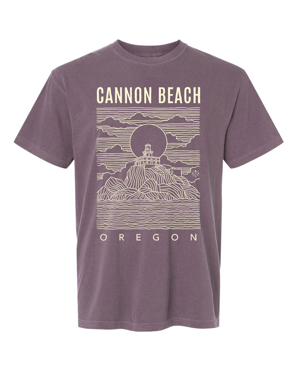 Tillamook Rock Lighthouse Cannon Beach Tee