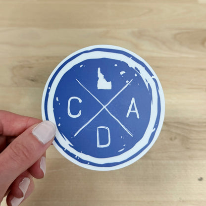 CDA Hand Drawn Circle Logo Sticker