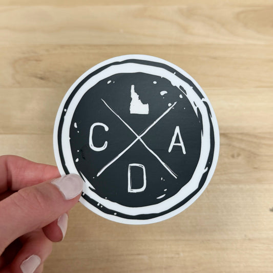 CDA Hand Drawn Circle Logo Sticker