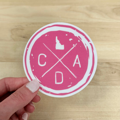 CDA Hand Drawn Circle Logo Sticker