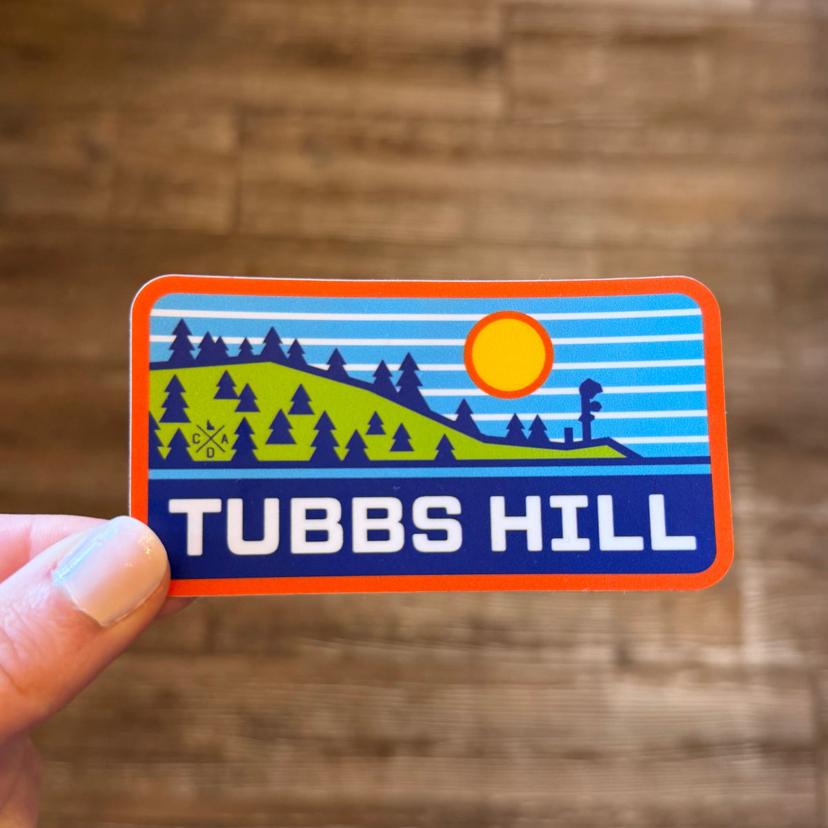 Tubbs Hill 2.0 Patch Sticker