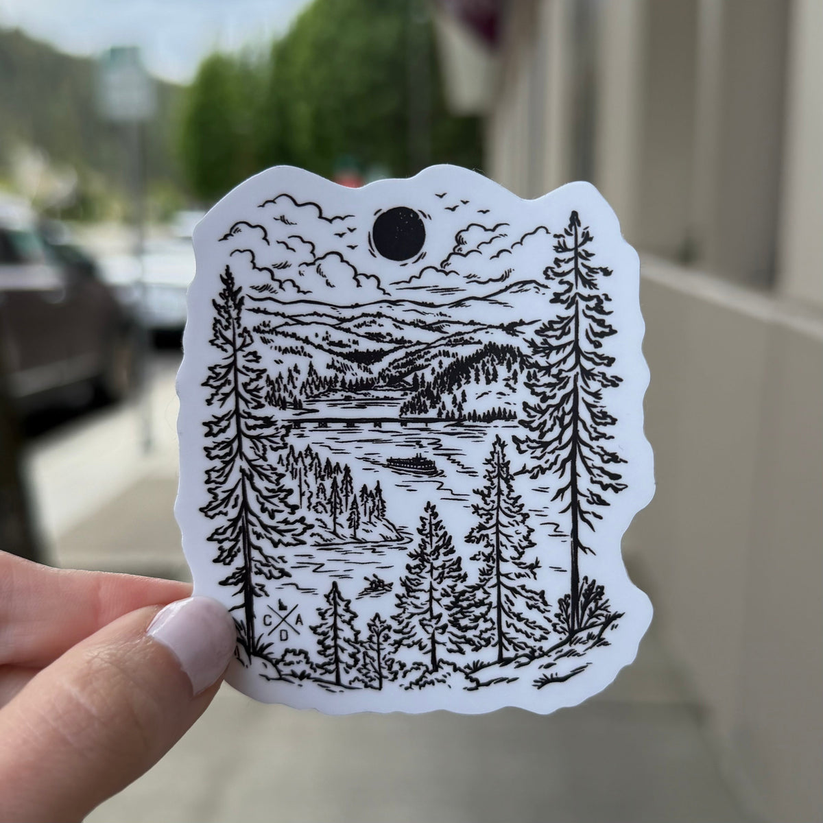 Beauty Bay Views Sticker