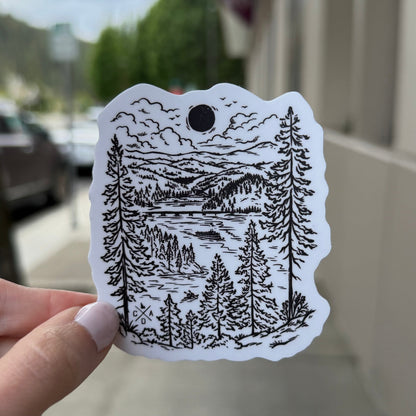 Beauty Bay Views Sticker