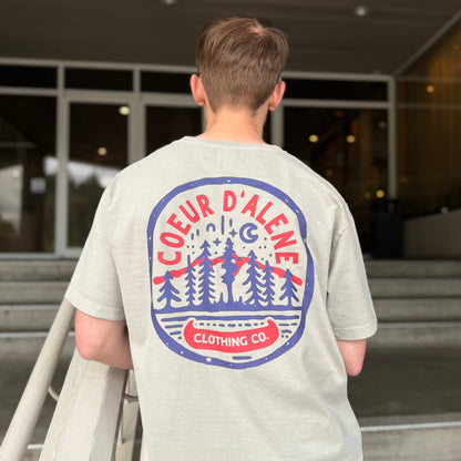 Coeur d'Alene Clothing Co Canoe Tee