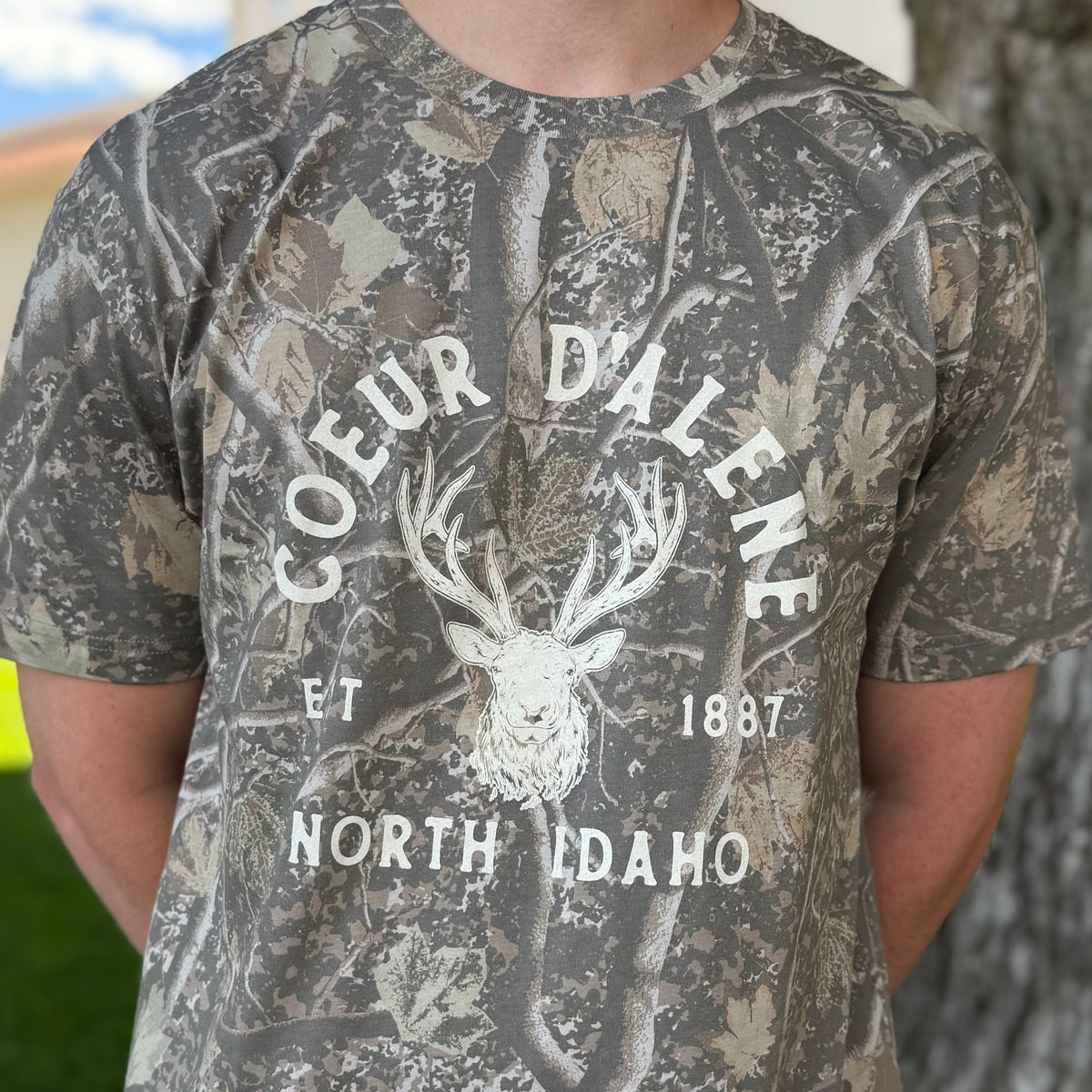Coeur d'Alene Elk Hunter Deadwood Tee