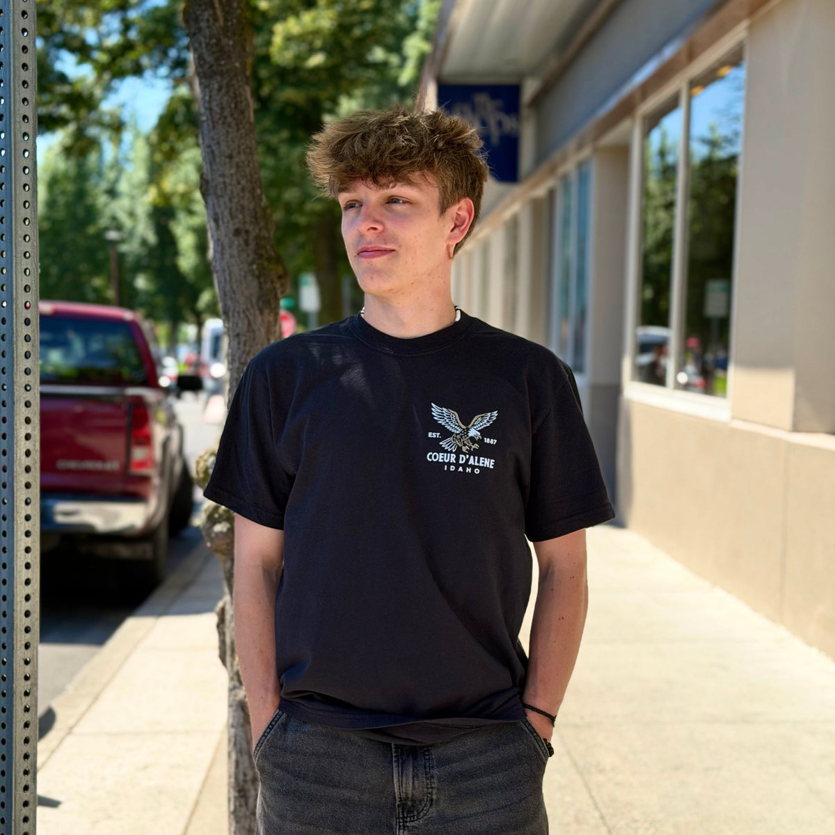 Coeur d'Alene Stooping Eagle Tee