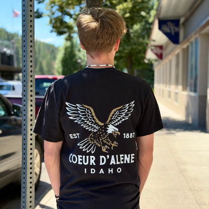 Coeur d'Alene Stooping Eagle Tee