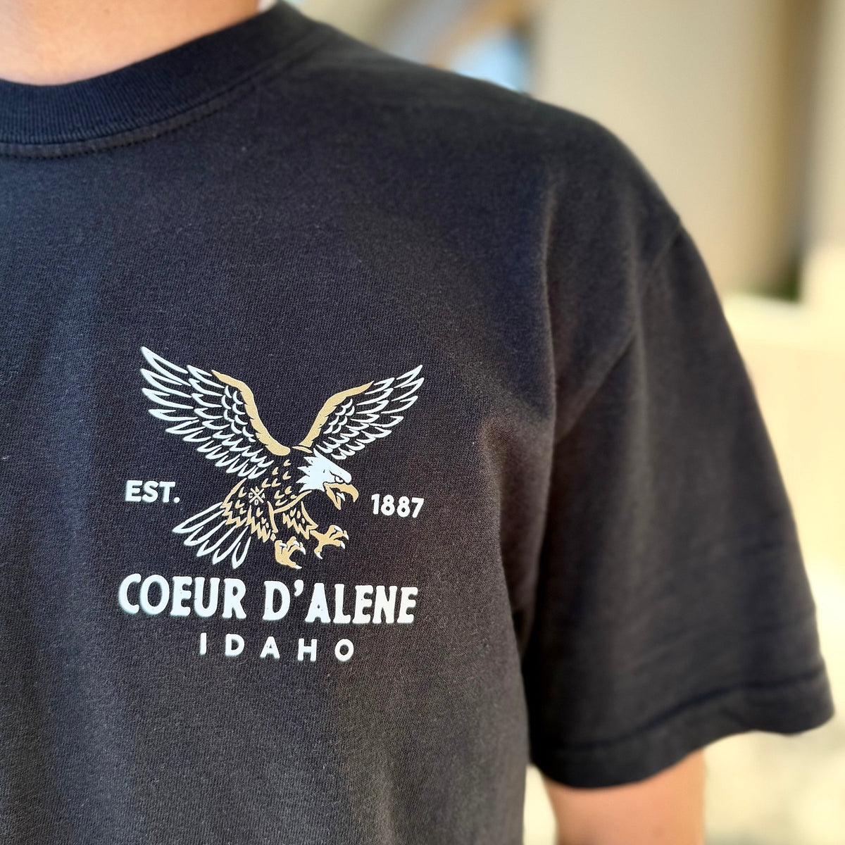 Coeur d'Alene Stooping Eagle Tee