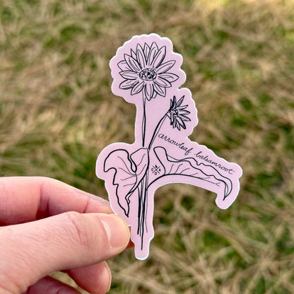 Idaho Native Plants: Arrowleaf Balsamroot Sticker