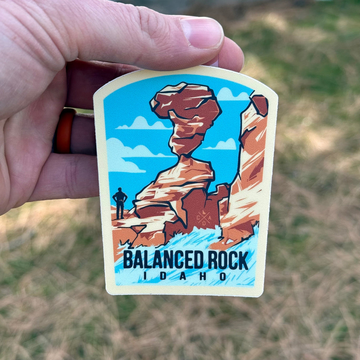Balanced Rock Sticker
