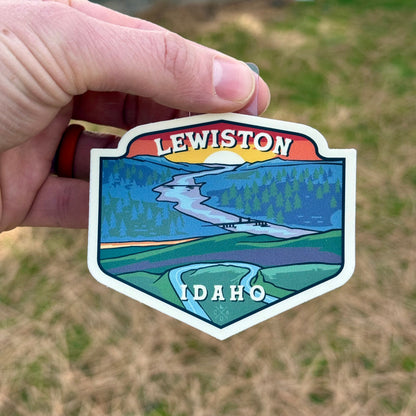Lewiston Idaho Sticker
