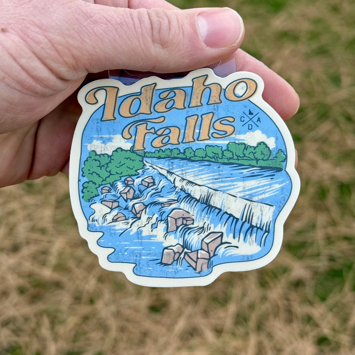 Idaho Falls Rushing Waters Sticker