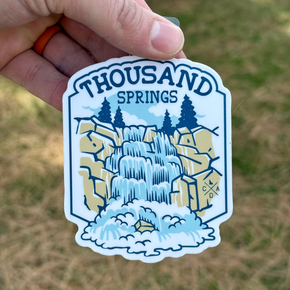Thousand Springs Idaho Sticker
